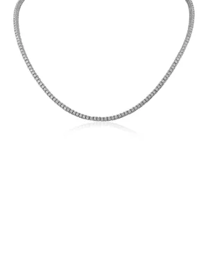 2mm Round Tennis Necklace