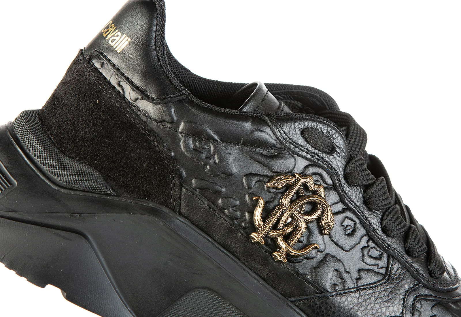 9030 Roberto Cavalli Sneakers / Black