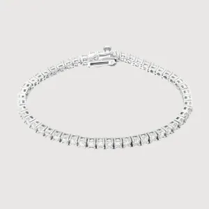 925 Silver Moissanite Tennis Bracelet