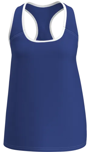 AB Sport Women's Royal Racerback Tennis Tank TT102-ROY