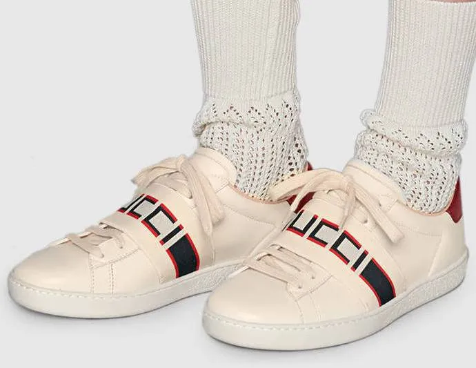 Ace Sneaker with Logo Stripe