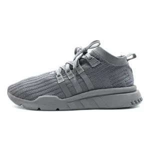 Adidas Eqt Support High-Top Sneakers Fabric Grey Colour For Men