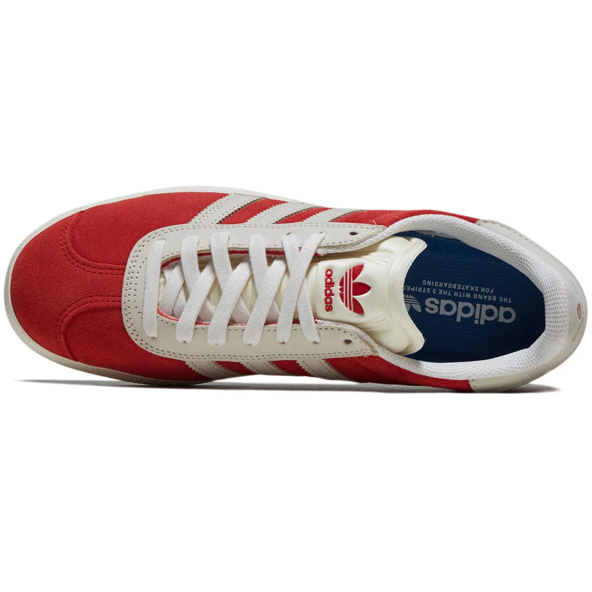 Adidas Gazelle Adv Shoes - Better Scarlet/Core White/Gold Metallic