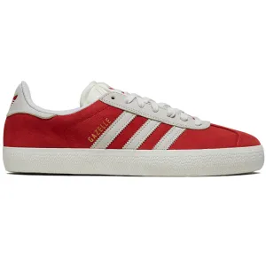 Adidas Gazelle Adv Shoes - Better Scarlet/Core White/Gold Metallic