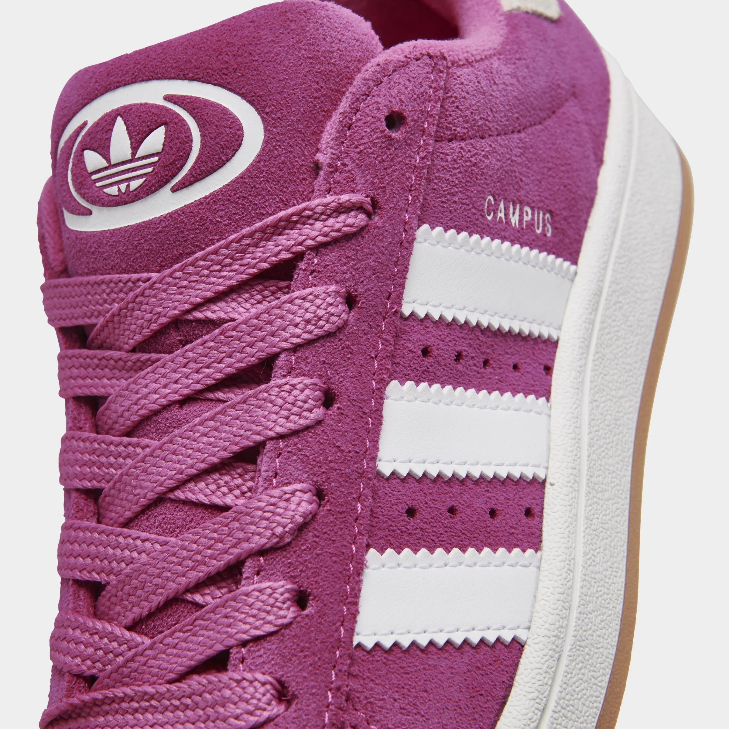 adidas Juniors' Campus 00s Pink / White - Gum