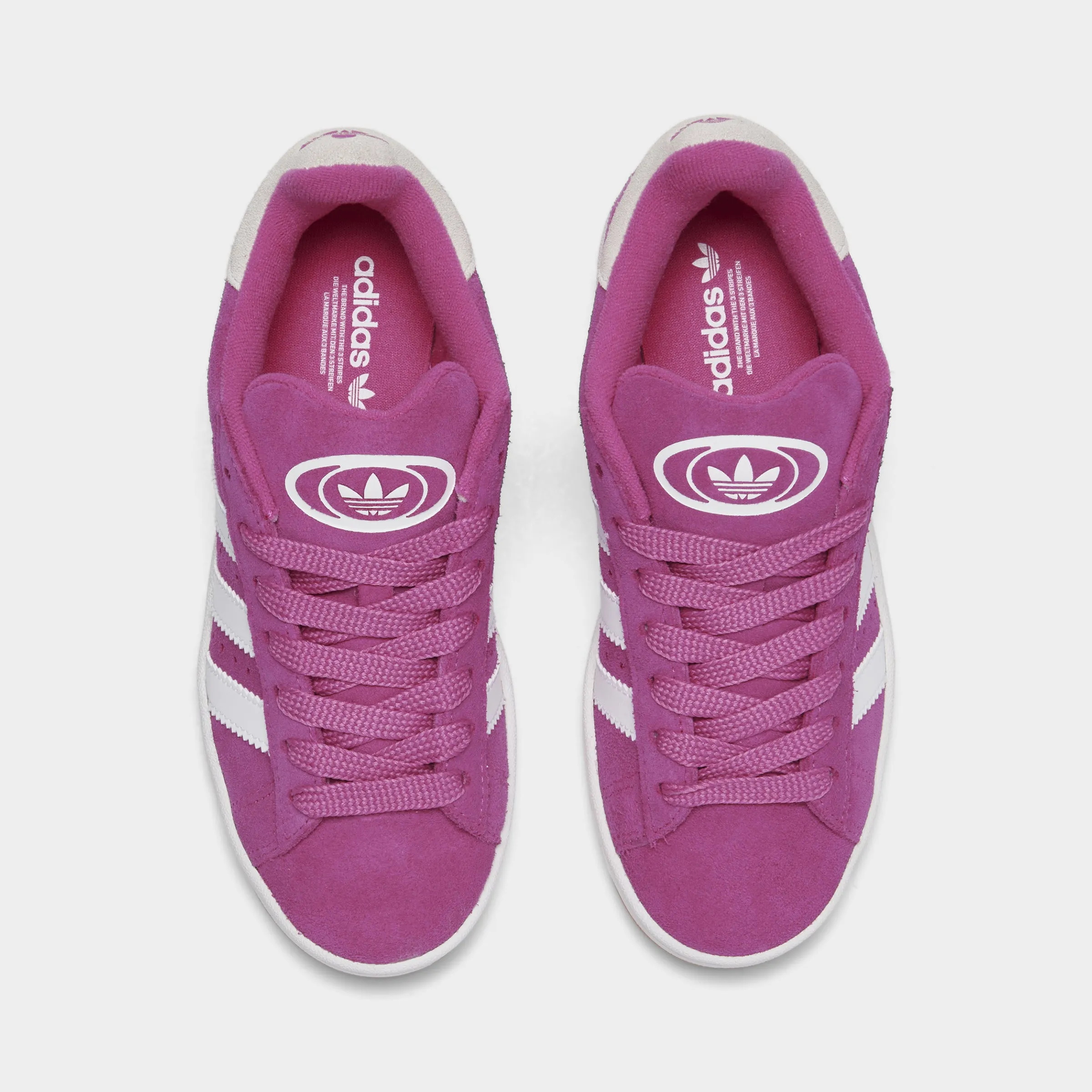 adidas Juniors' Campus 00s Pink / White - Gum