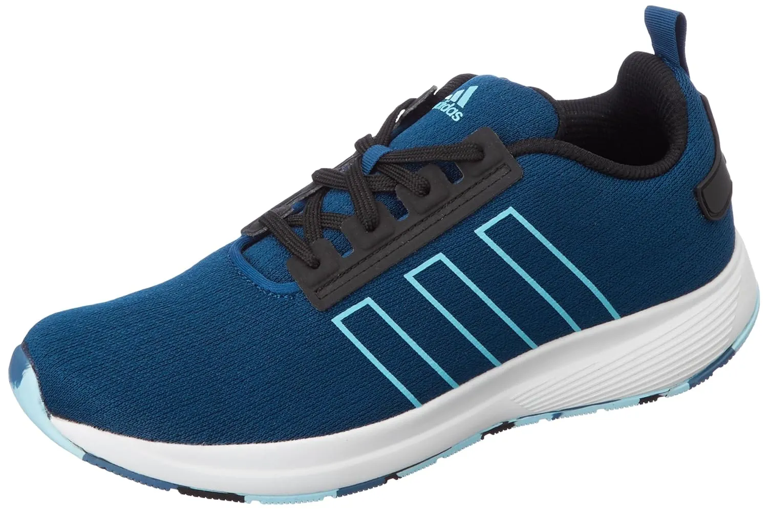 Adidas Men Synthetic & Textile JAW Drop M Running Shoes BLUNIT/BLIBLU/CBLACK UK-7