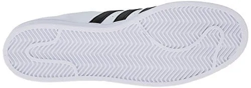 adidas Originals Men's Superstar Foundation Casual Sneaker, White/Core Black/White, 10 M US