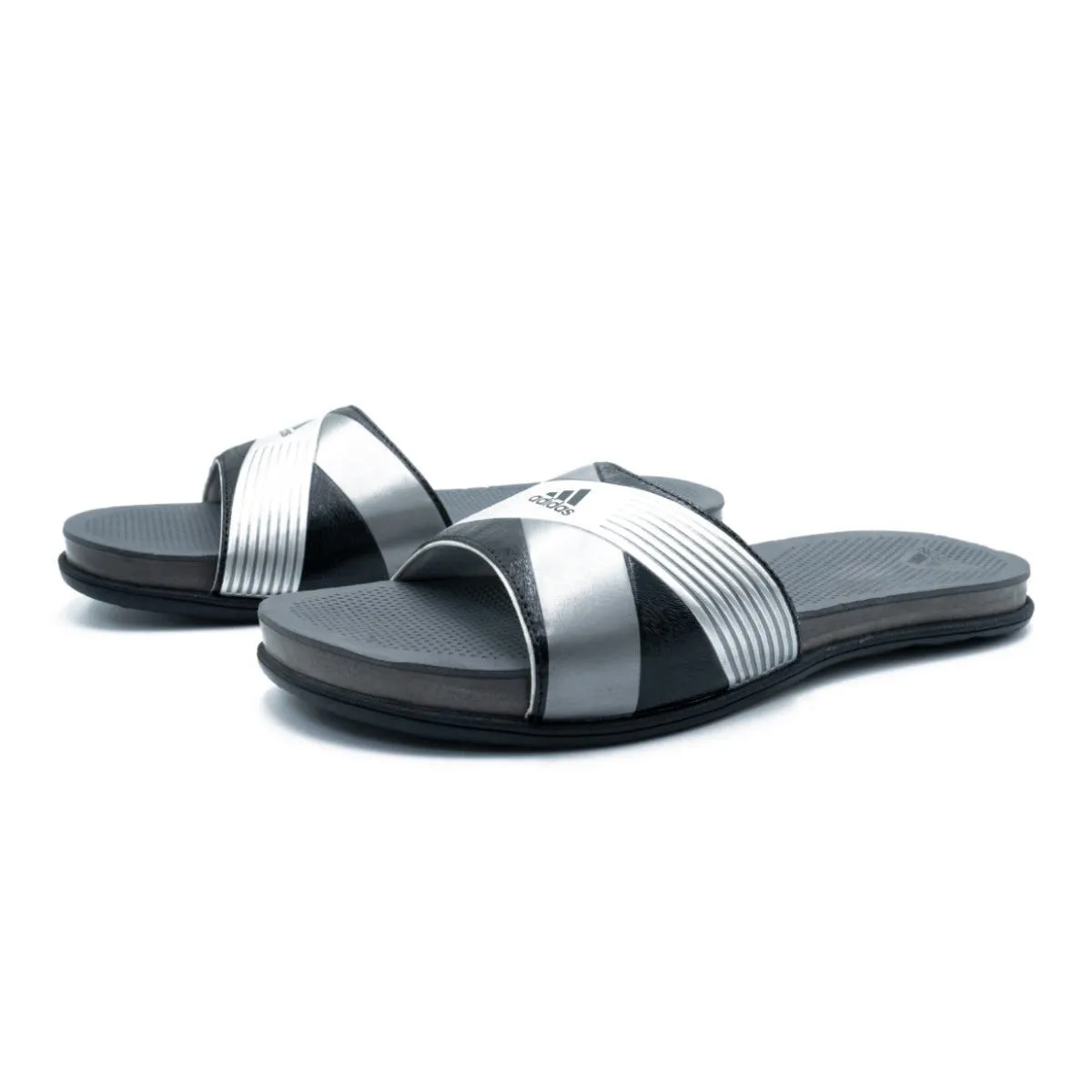 Adidas Supercloud Plus Sliders Fabric Grey Colour For Men