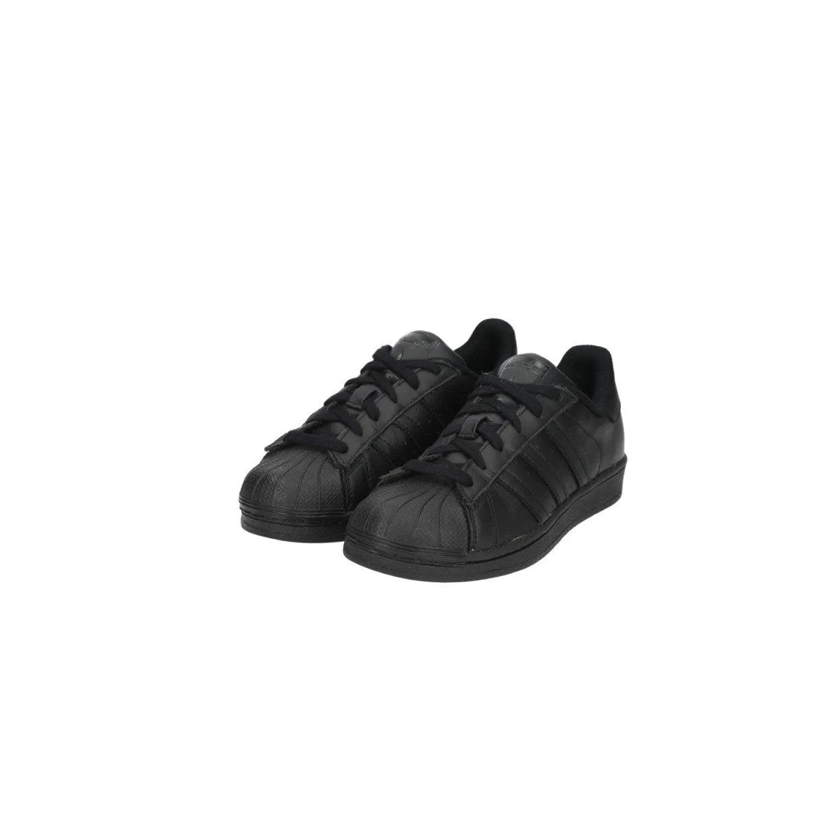 Adidas Superstar Sneakers Leather Black Colour For Kids