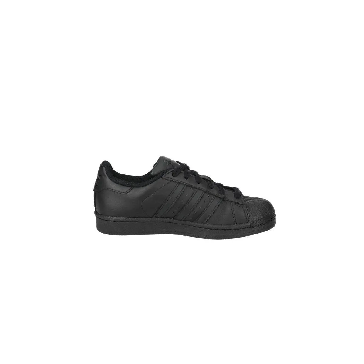 Adidas Superstar Sneakers Leather Black Colour For Kids