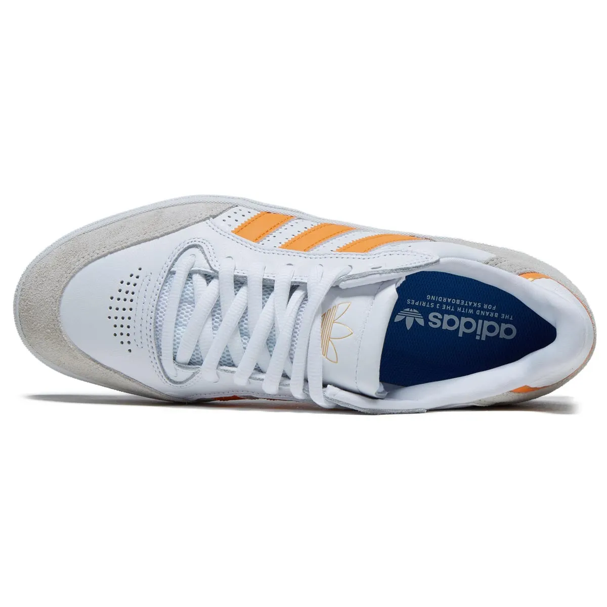 Adidas Tyshawn Low Shoes - White/Crystal White/Gold Metallic