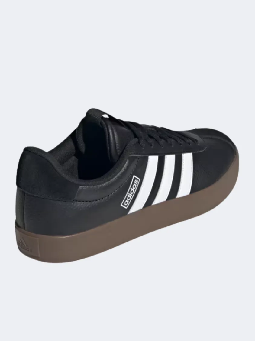 Adidas Vl Court 3.0 Women Sportswear Shoes Black/ White/Gum