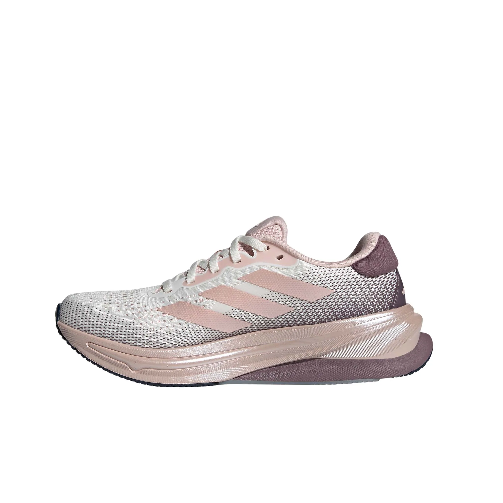 adidas | Women's Supernova Solution Running Shoes - Off White/Sandy Pink