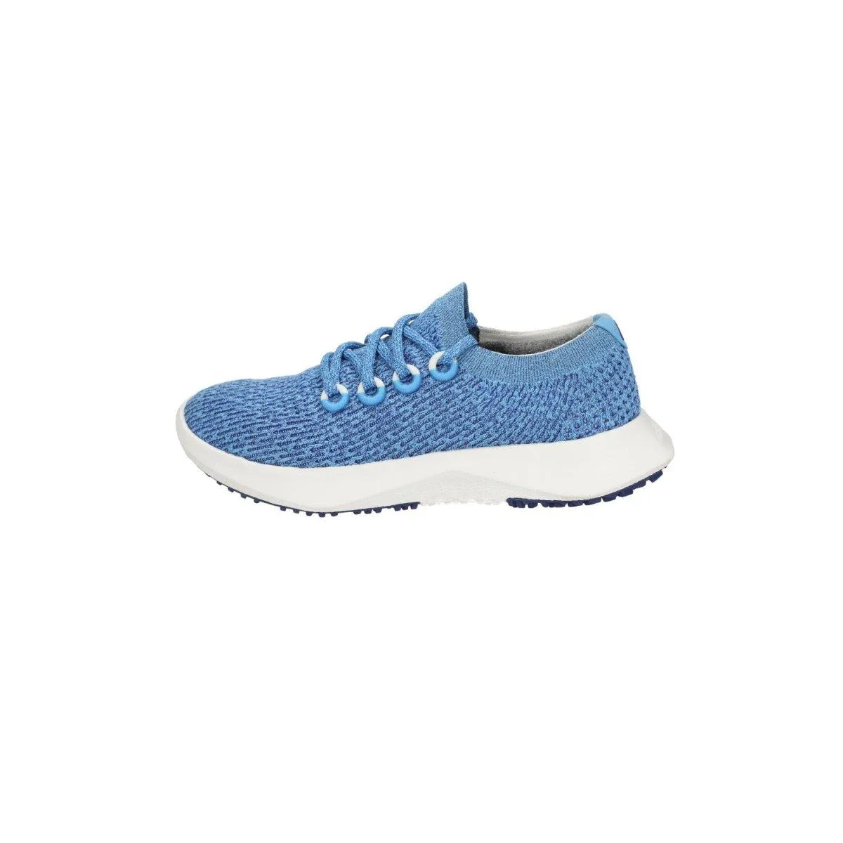 Allbirds Tree Dasher 2 Running Sport Shoes Knit Fabric Blue Colour For Women