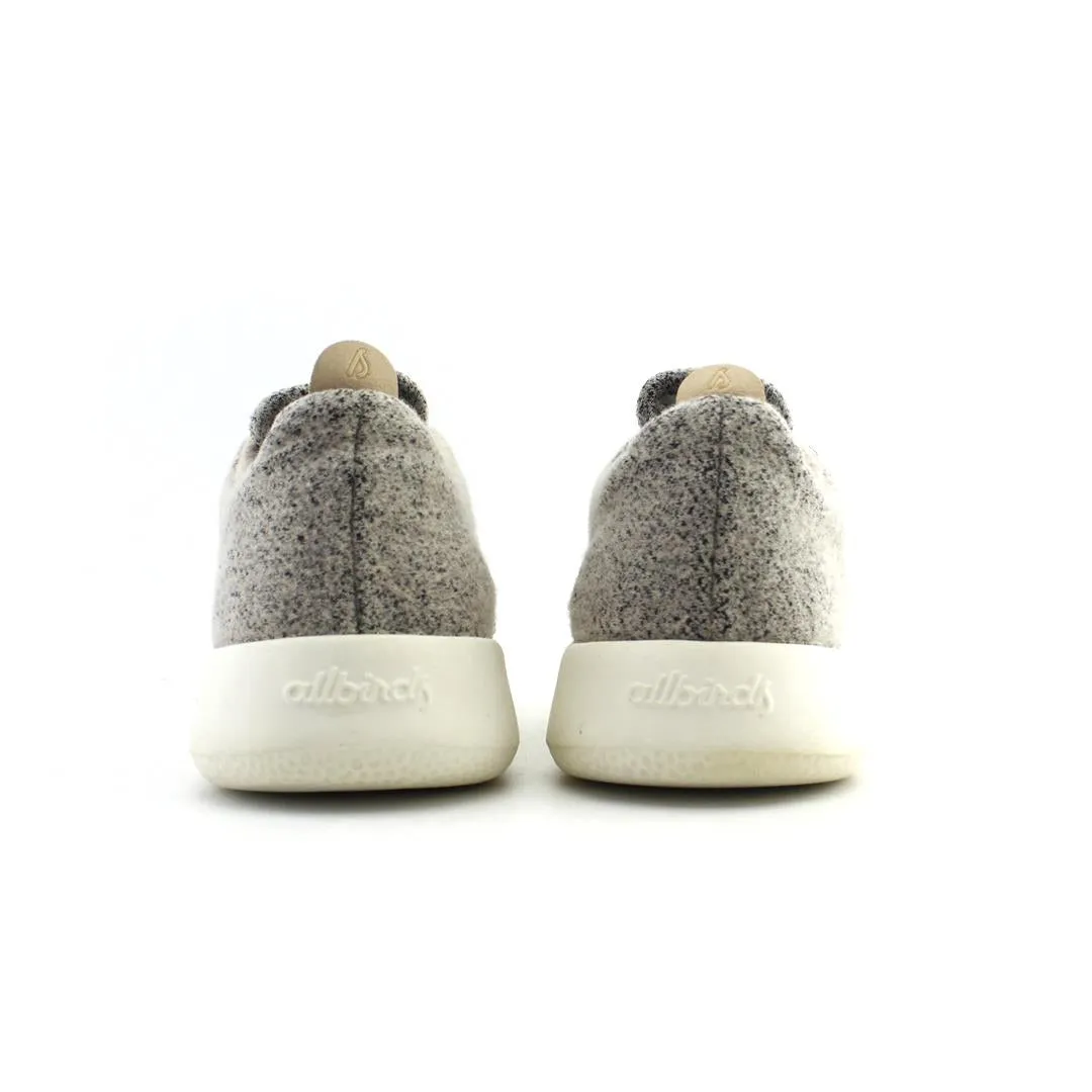 ALLBIRDS WOOL RUNNER MIZZLES - Dapple Grey  (Cream Sole) EX