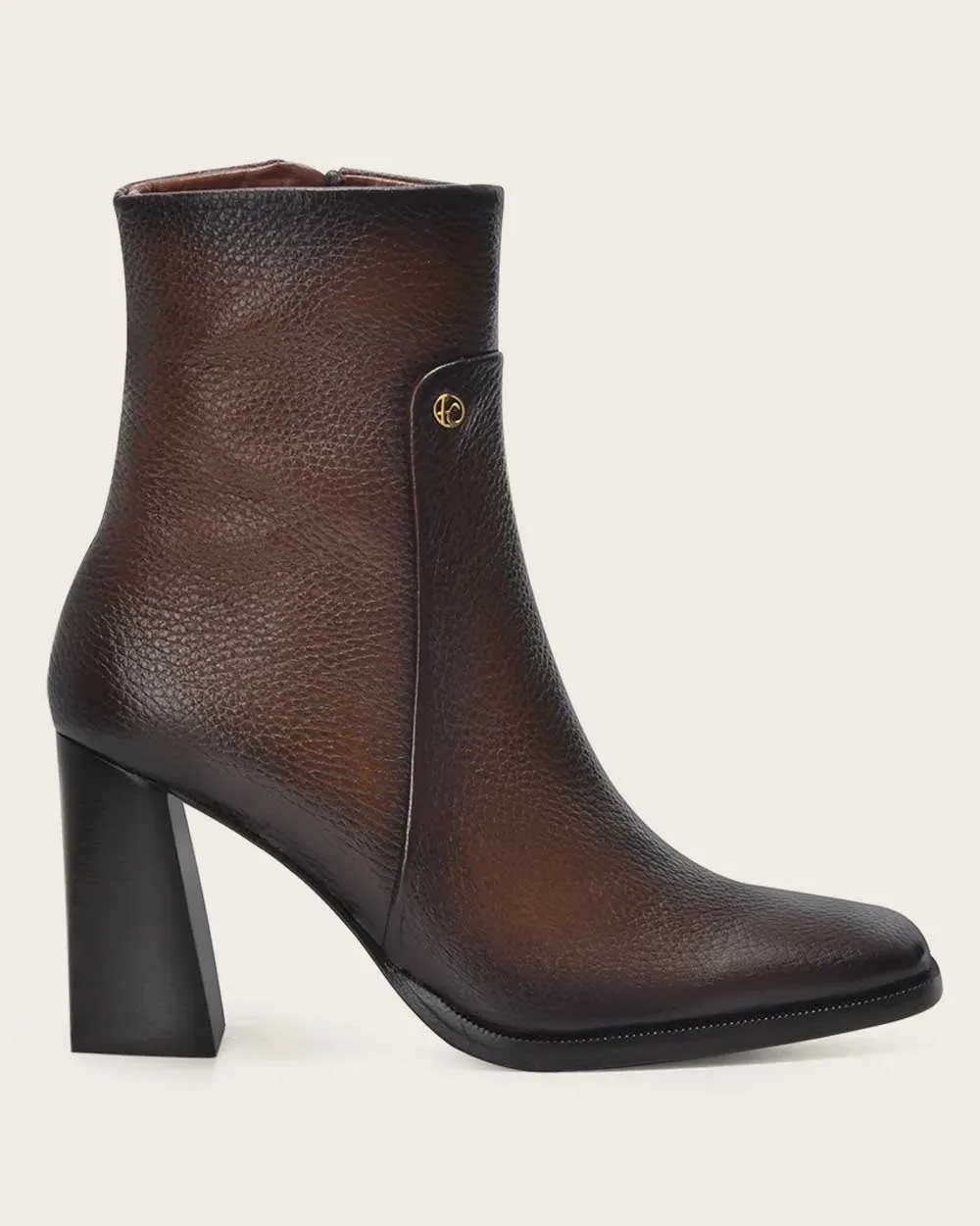 Ankle elegant honey deer bootie