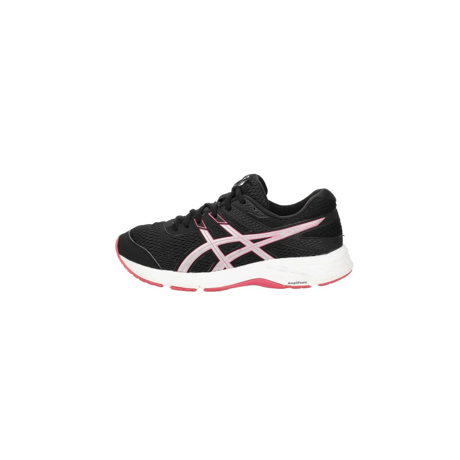 Asics Gel Contend 6 Running Sport Shoes Fabric Black Colour For Women