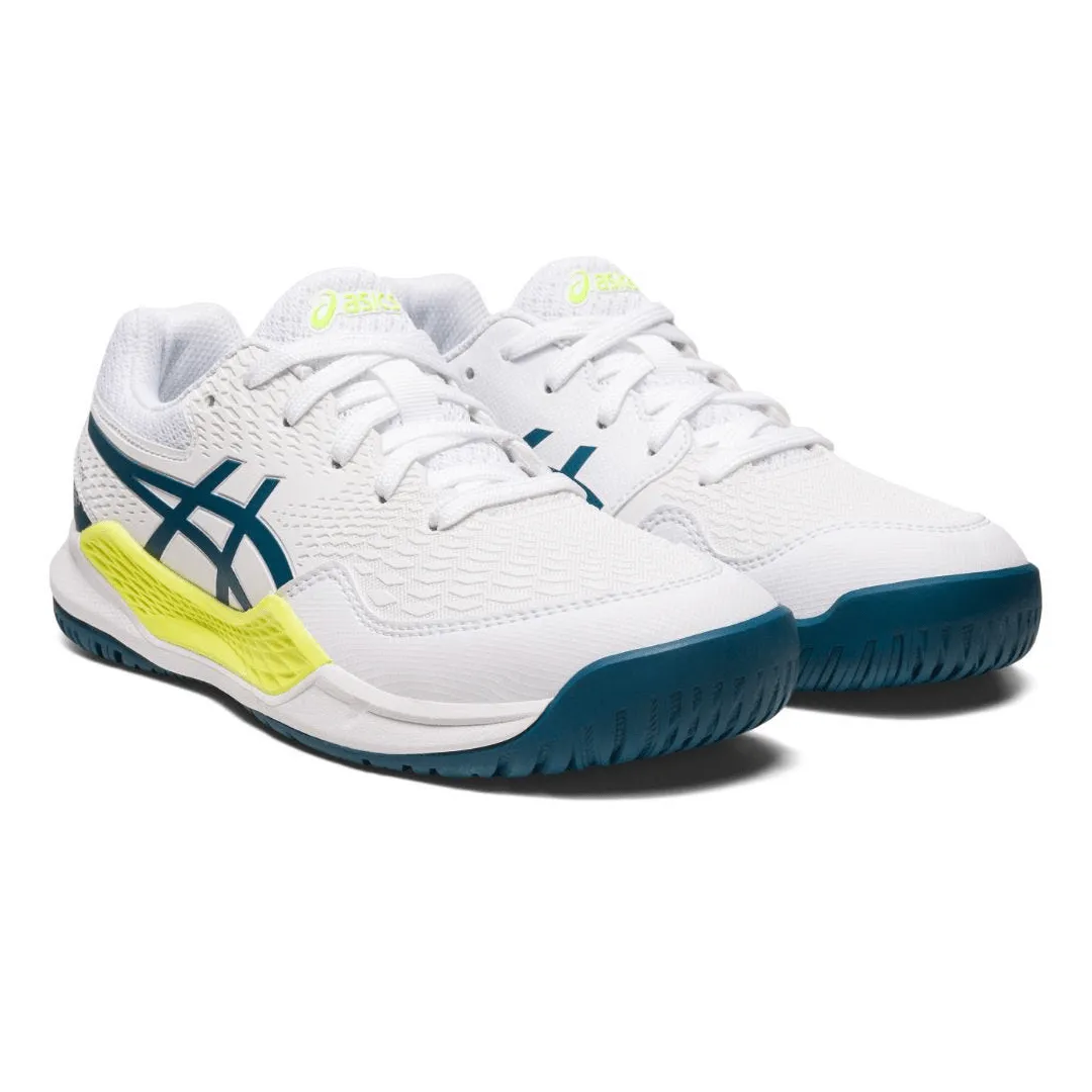 Asics Gel Resolution 9 GS White/Restful Teal