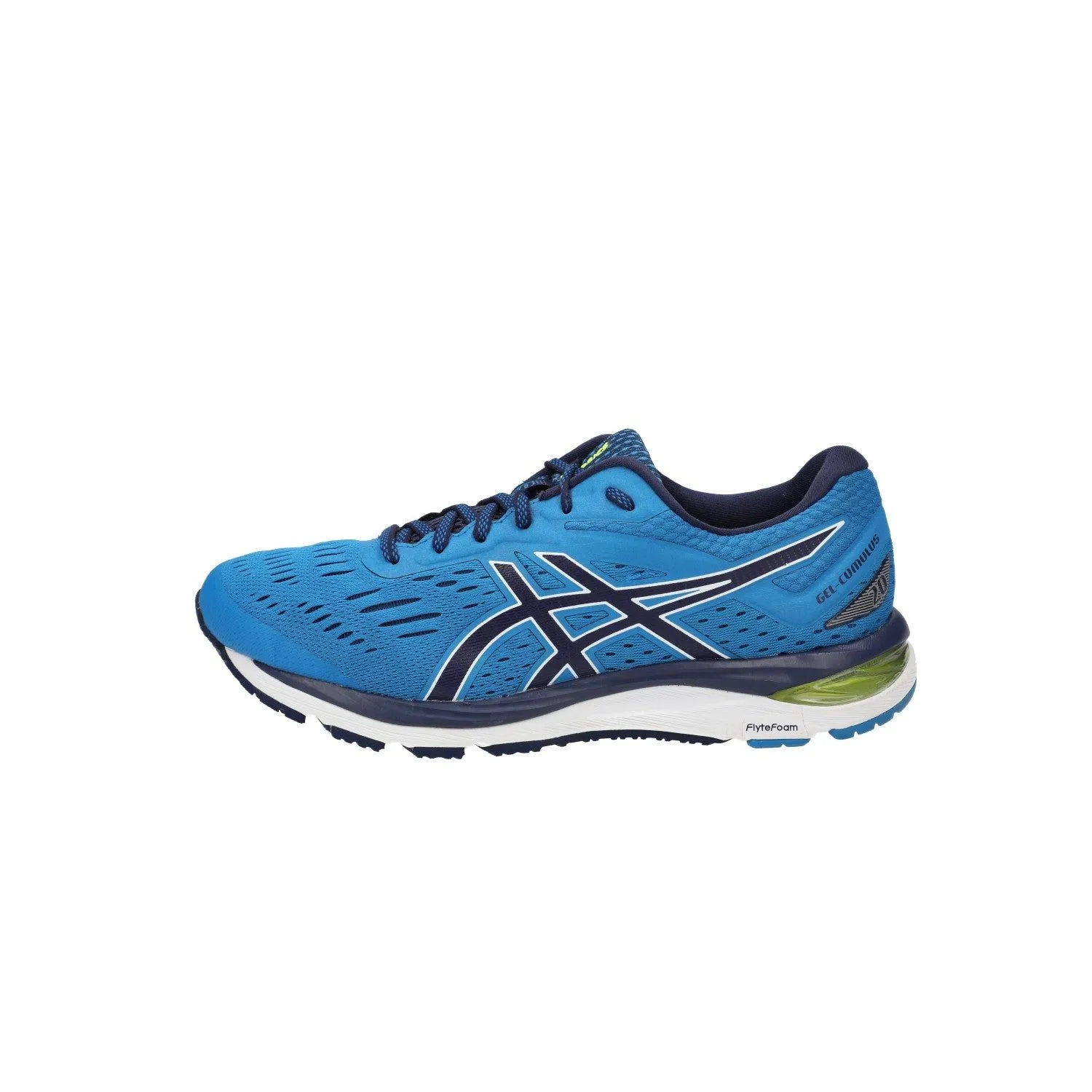 Asics Gelcumulus 2 Running Sport Shoes Fabric Blue Colour For Men