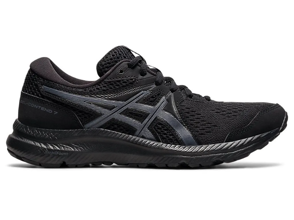 ASICS WOMEN'S GEL-CONTEND 7 TRIPLE BLACK SHOE