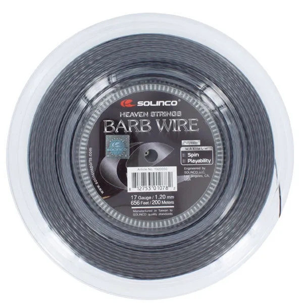 Barb Wire 17G 1.20MM Reel Tennis String