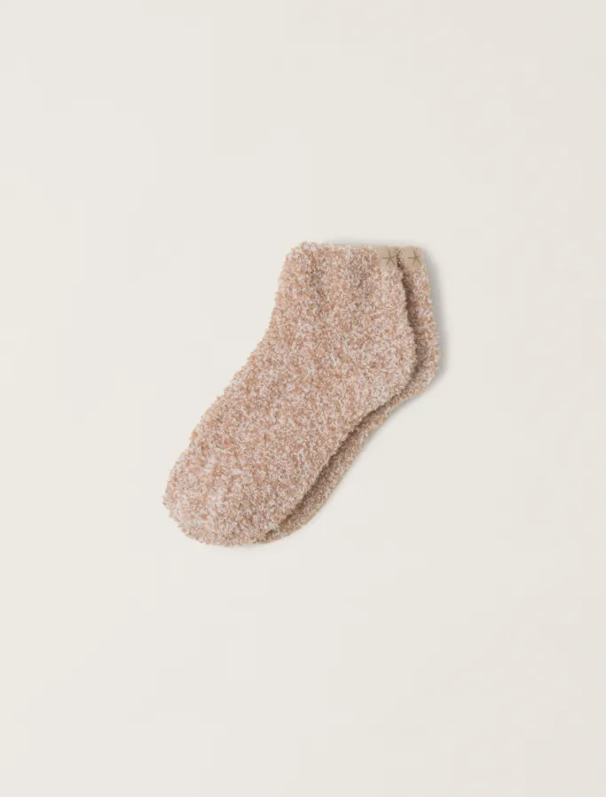 Barefoot Dreams Tennis Socks - Heathered Willow