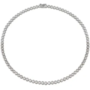 BEZEL TENNIS NECKLACE