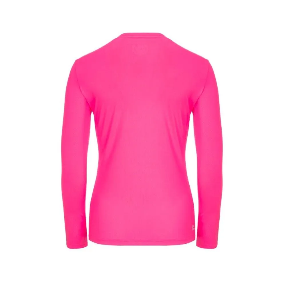 Bidi Badu Mina Tech Round-Neck Long-Sleeve (Girl's) - Pink