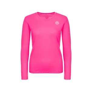 Bidi Badu Mina Tech Round-Neck Long-Sleeve (Girl's) - Pink