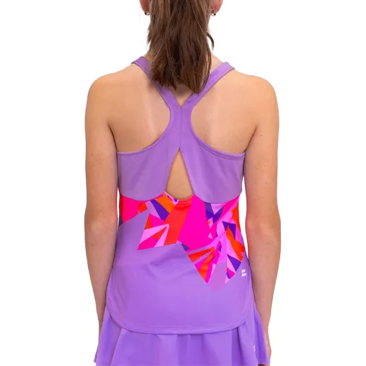 Bidi Badu Spike Junior Tank (Girl's) - Lilac/Pink