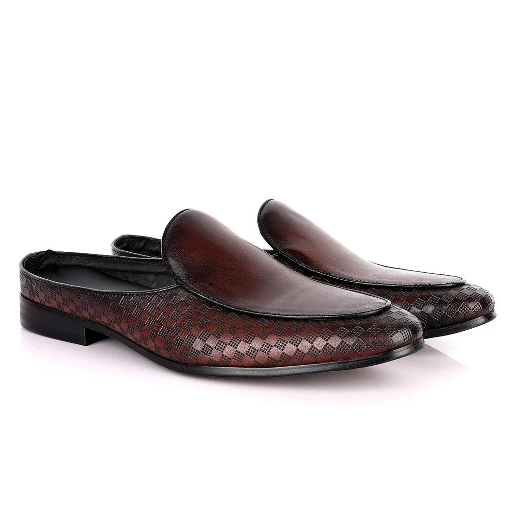 Billionaire Classic Sole House Coffee Mole Leather Shoe