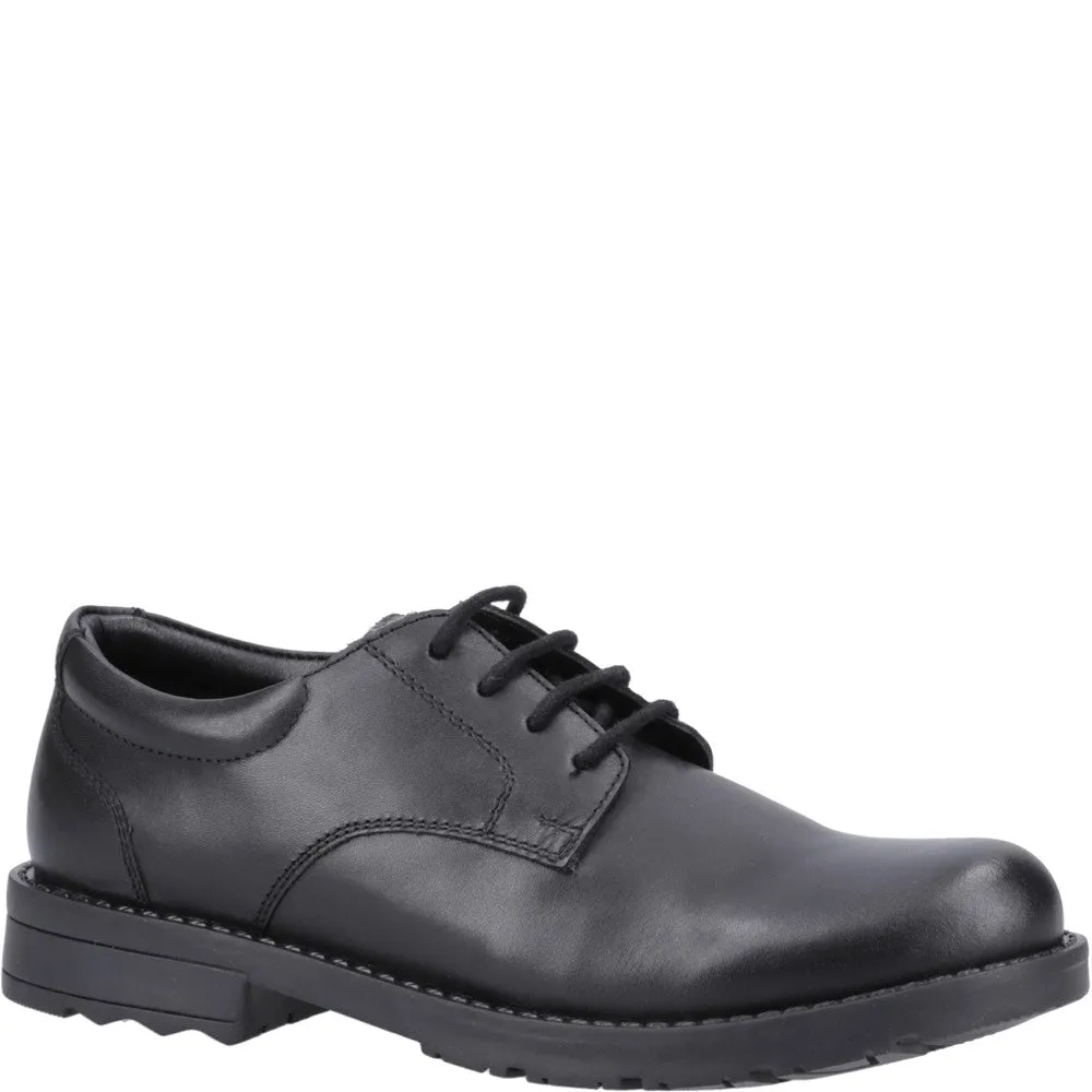 Black Bruno Junior School Shoes