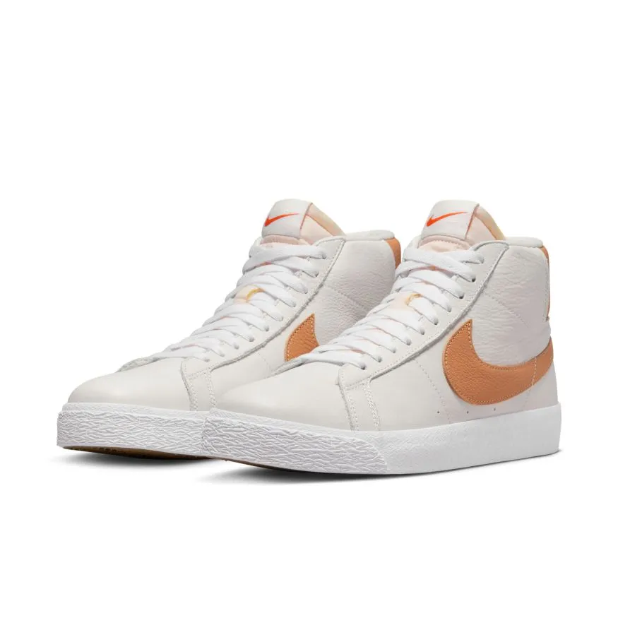 Blazer Mid ISO (White/Light Cognac/White)