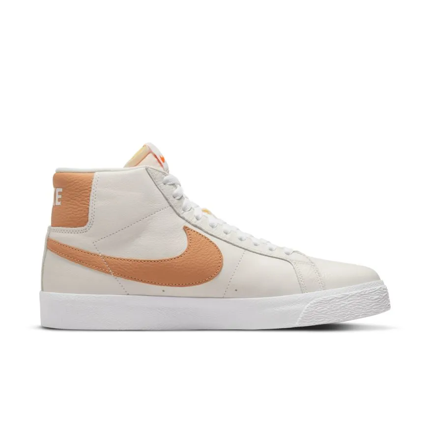 Blazer Mid ISO (White/Light Cognac/White)