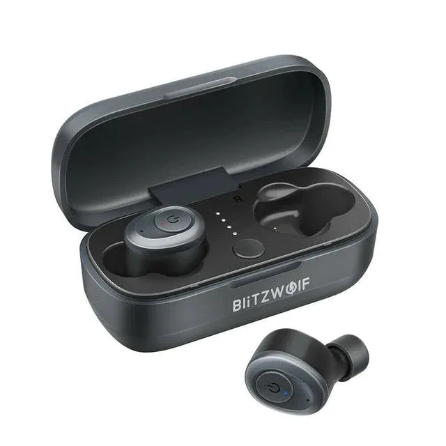 BlitzWolf FYE4 Wireless Bluetooth V5.0 In-Ear Earphones AAC SBC HiFi Stereo Sound