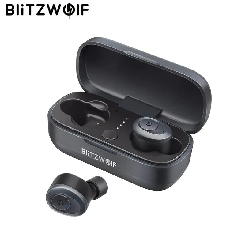 BlitzWolf FYE4 Wireless Bluetooth V5.0 In-Ear Earphones AAC SBC HiFi Stereo Sound