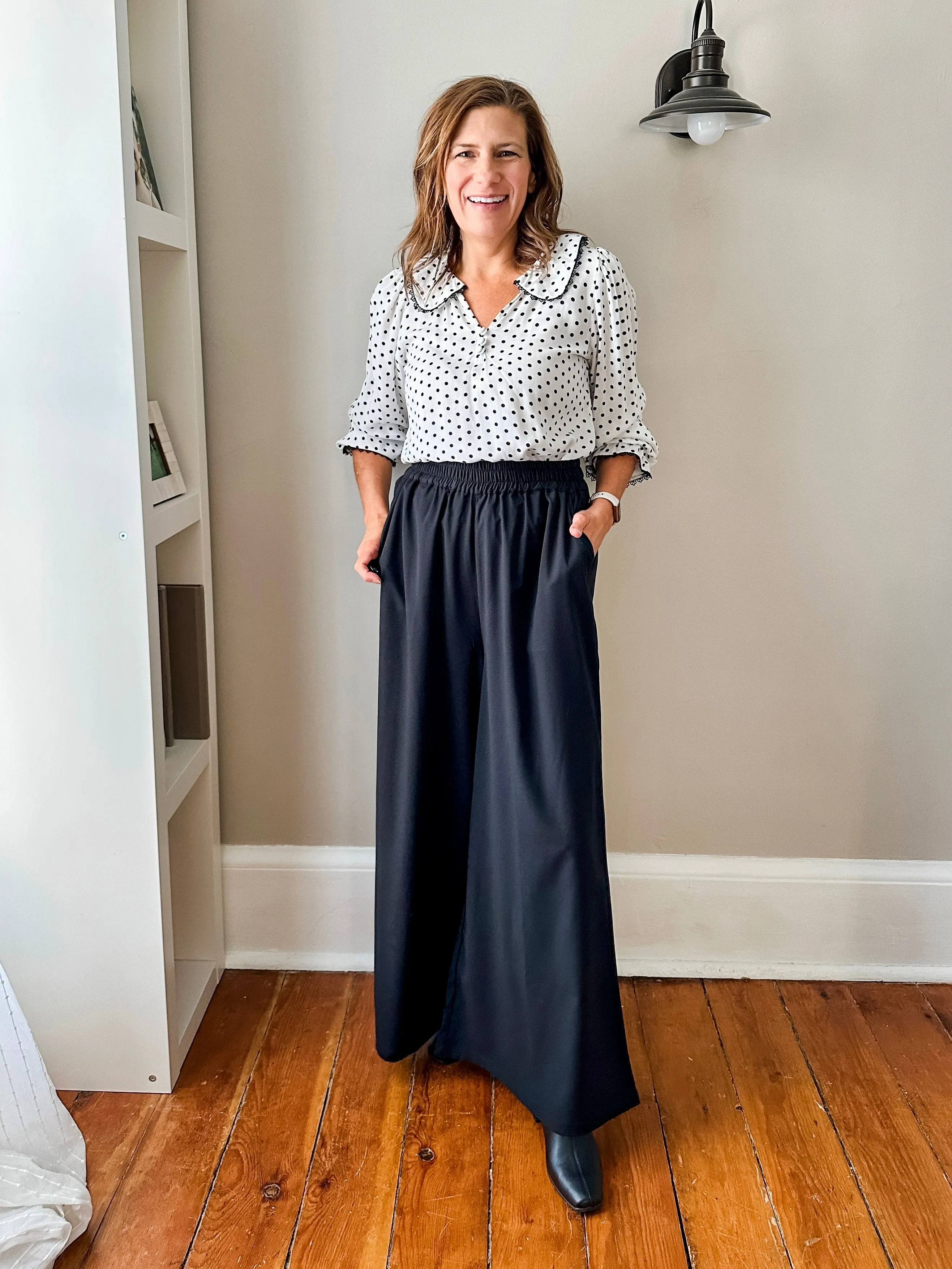 Blouse with Peter Pan Collar