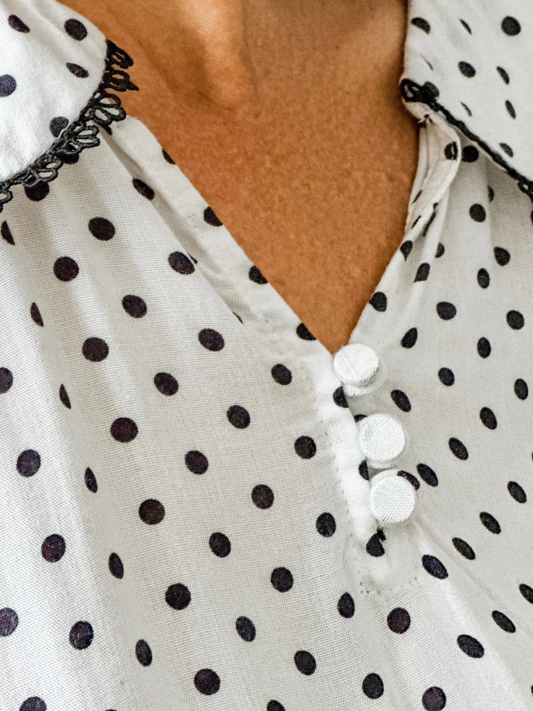 Blouse with Peter Pan Collar