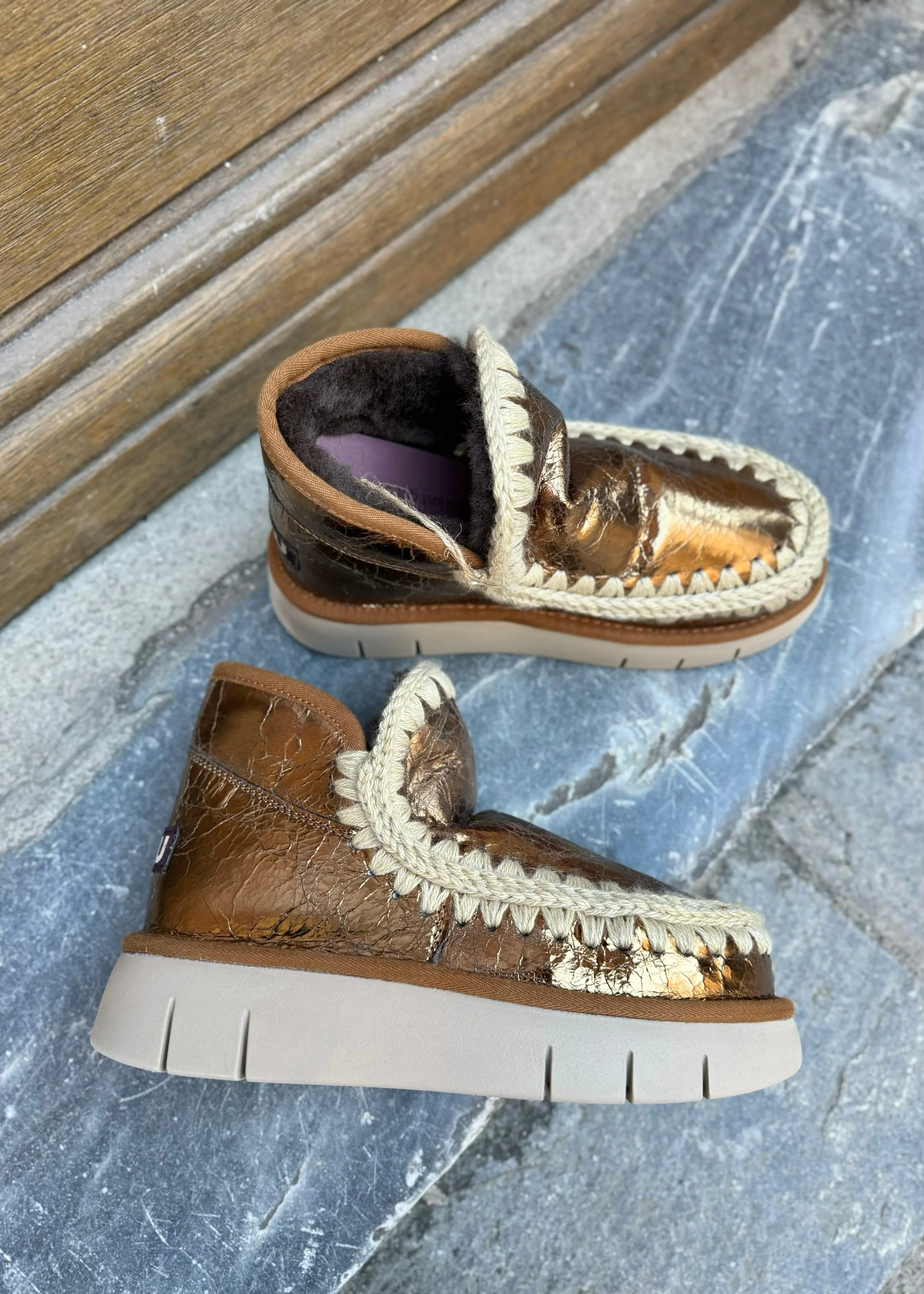 Boots Mou Eskimo Bounce sneaker Bronze