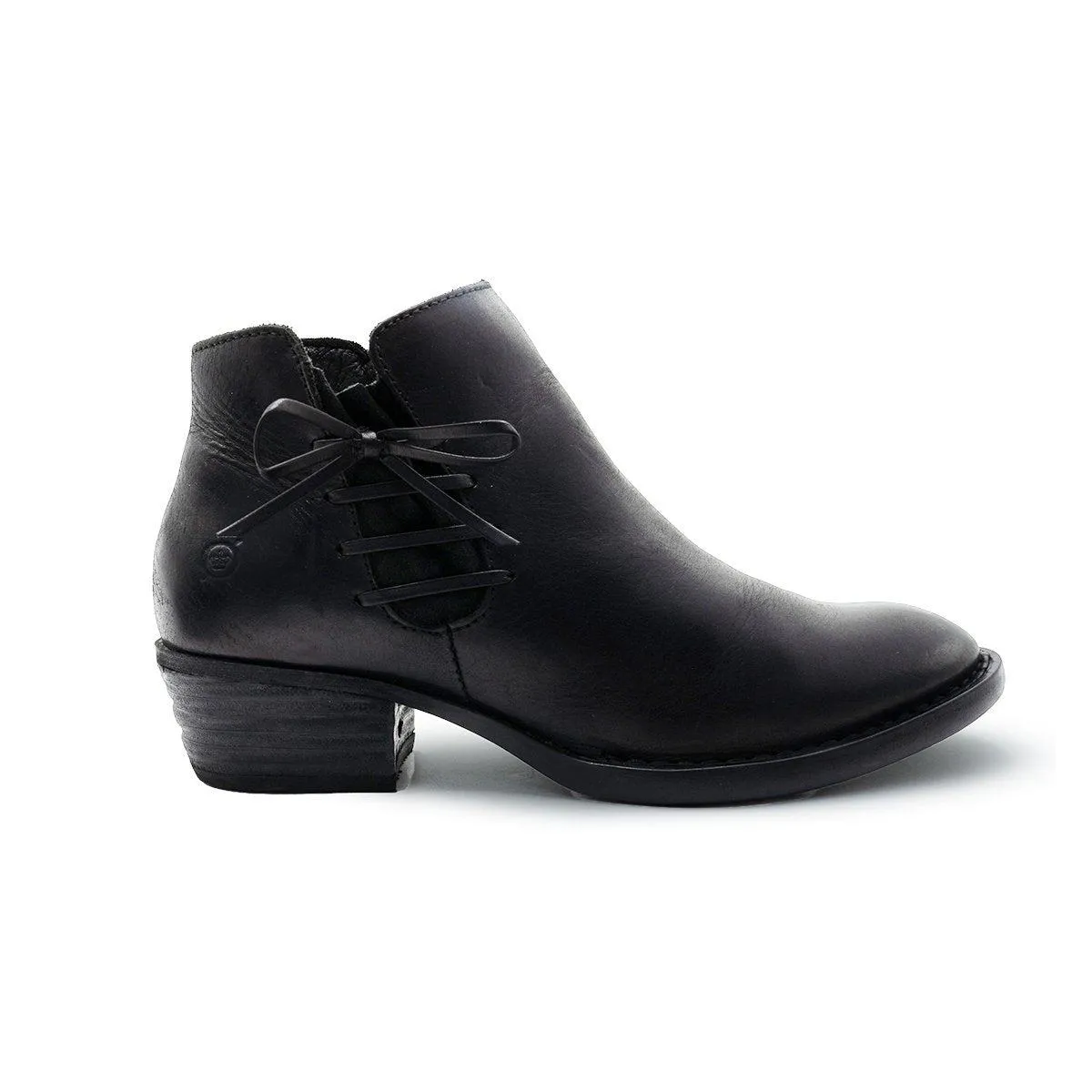 Born Bowlen Ankle Boots Black Colour For Women