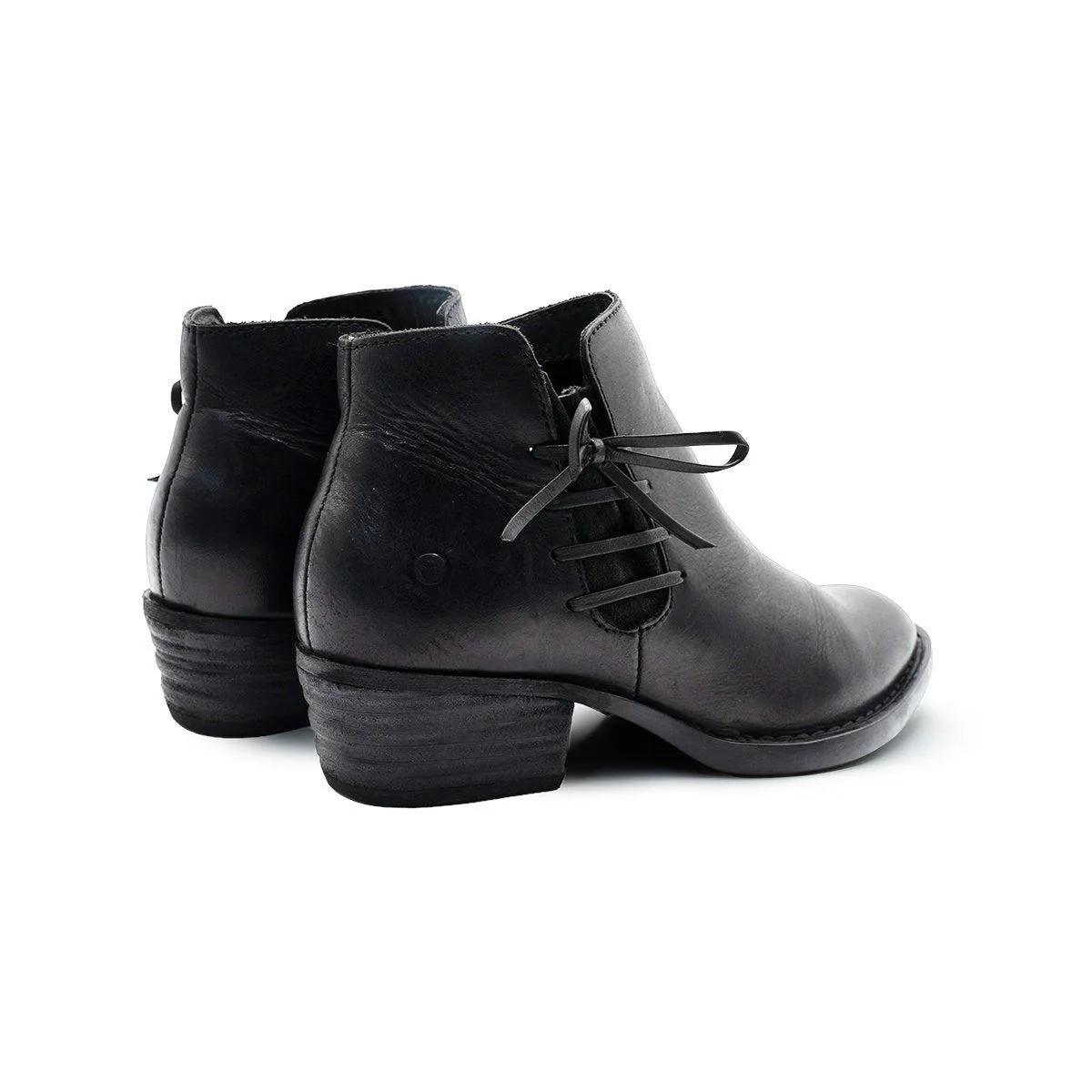 Born Bowlen Ankle Boots Black Colour For Women