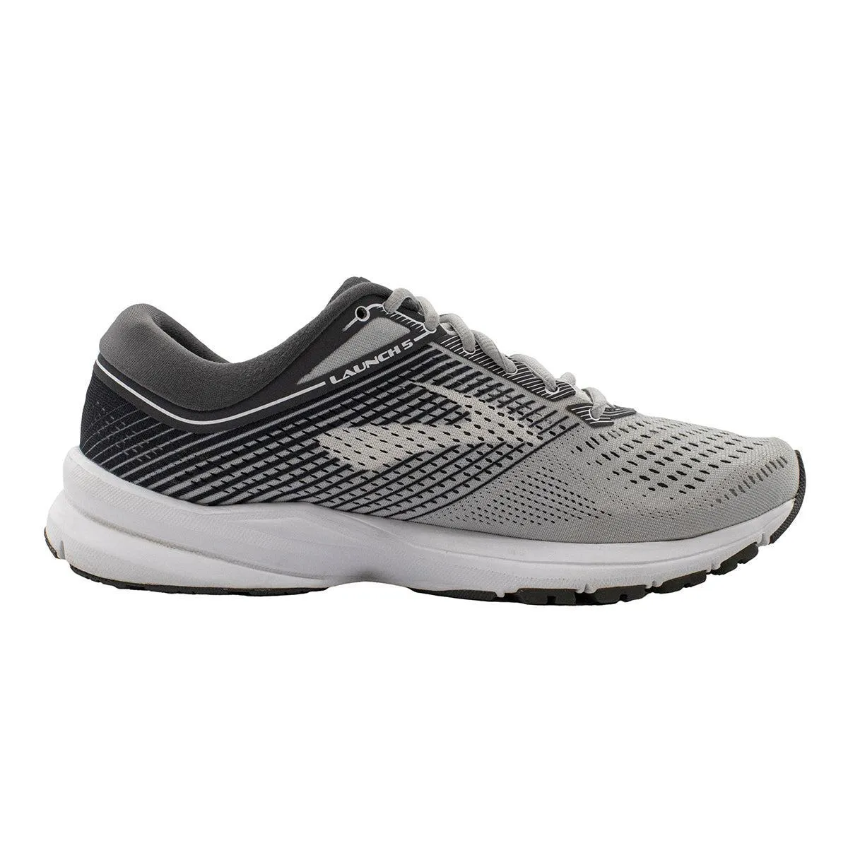 Brooks Launch 5 Sport Shoes Fabric White Colour For Women