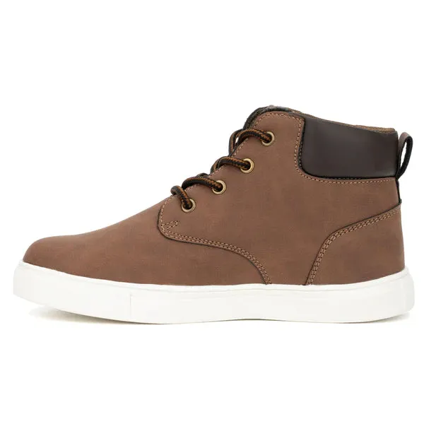 Brown Boys Sneaker Chukka