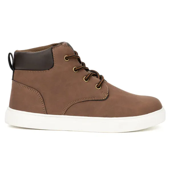 Brown Boys Sneaker Chukka