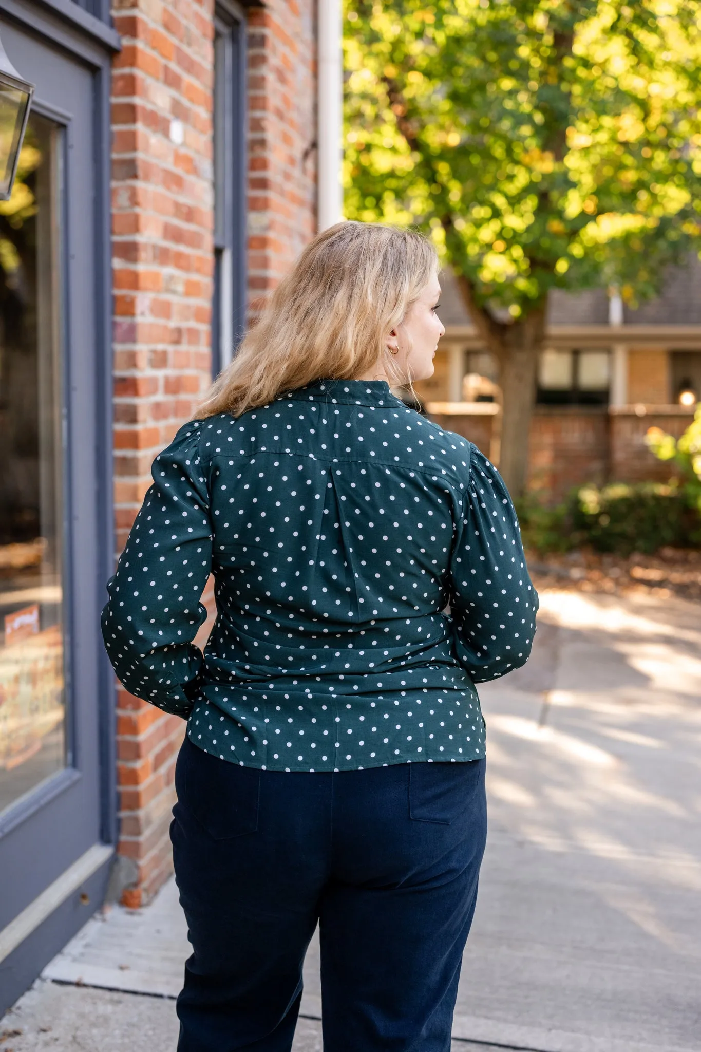 Button-Up Blouse