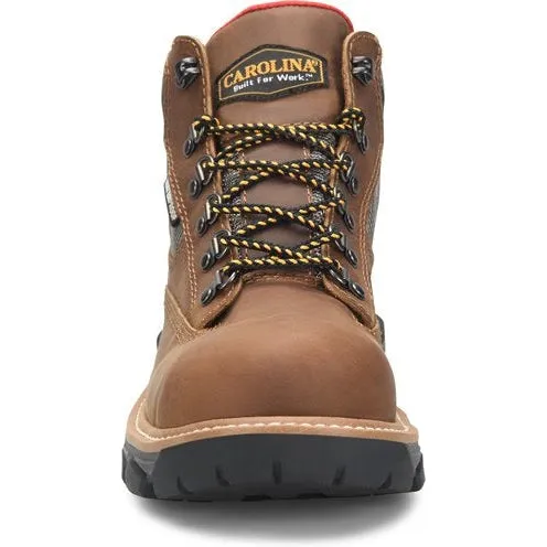 Carolina Men's Constructor 5" WP Slip Resist CT Work Boot - Brown - CA7832