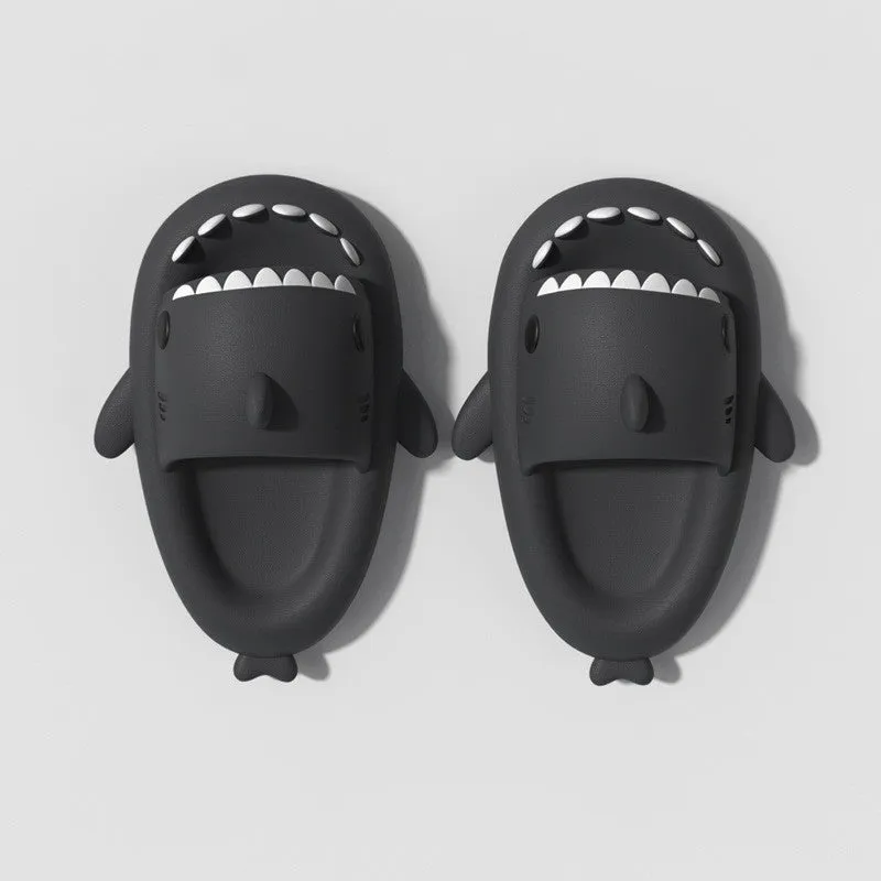 Children's Sandals And Slippers Summer Thick Bottom Second Generation Shark