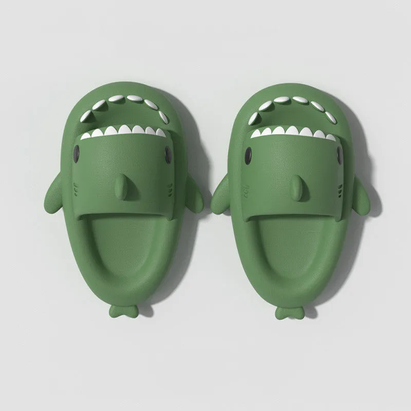 Children's Sandals And Slippers Summer Thick Bottom Second Generation Shark