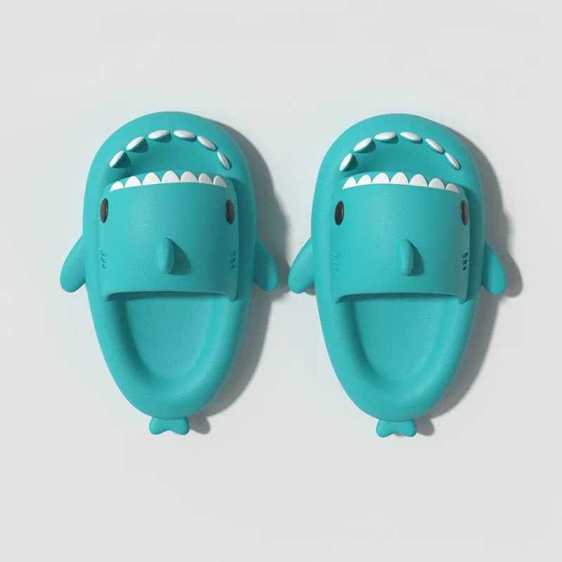 Children's Sandals And Slippers Summer Thick Bottom Second Generation Shark